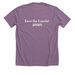 Love for Lorelai 2026, a Heather Purple Premium Unisex Tee (back-view)