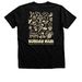 Sunday Hair Studio, a Black Heather Premium Unisex Tee (back-view)