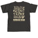 Sunday Hair Studio, a Pepper Comfort Colors Unisex Tee (back-view)