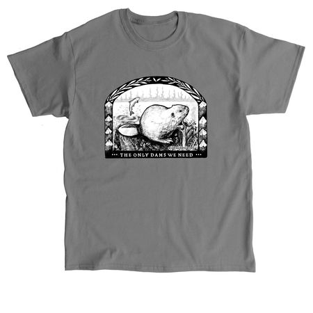 Only Dams We Need, a Charcoal Classic Unisex Tee