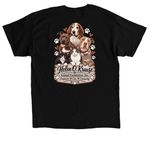HOKAFI GEAR - T-Shirts - Two Sided Logo, a Black Classic Unisex Tee (back-view)