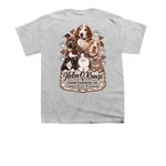 HOKAFI GEAR - T-Shirts - Two Sided Logo, a Sport Grey Youth Unisex Tee (back-view)