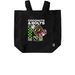 Coconuts & Bolts Black Tote, a Black Recycled Cotton Tote Bag