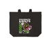 Coconuts & Bolts Black Tote, a Deep Black