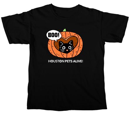 Pumpkin Purrfection, a Black Comfort Colors Unisex Tee