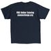 Connect Me Tutoring Official Merch, a Navy Classic Unisex Tee (back-view)