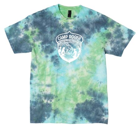 Camp Roger - ADULT Sizes, a Planet Earth Colorburst Crystal Tie Dye Tee