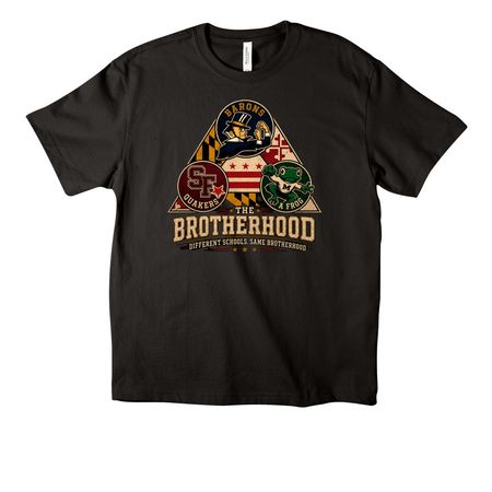 BQF: Bound By History Tee, a Black Unisex Heavyweight Tee