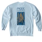 PLCI Shirts and Sweatshirts, a Chambray Comfort Colors Crewneck Sweatshirt (back-view)