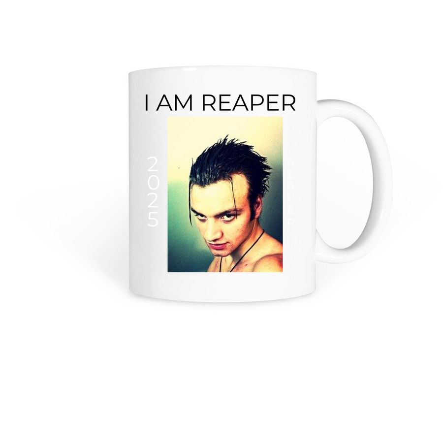 I AM REAPER OFFICIAL MERCH DROP, a White Coffee Mug