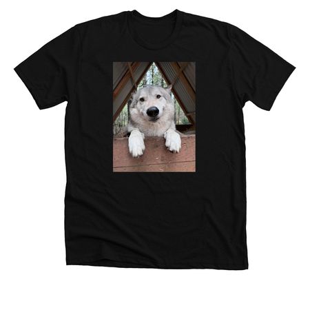 Riggs, a Solid Black Blend Premium Unisex Tee