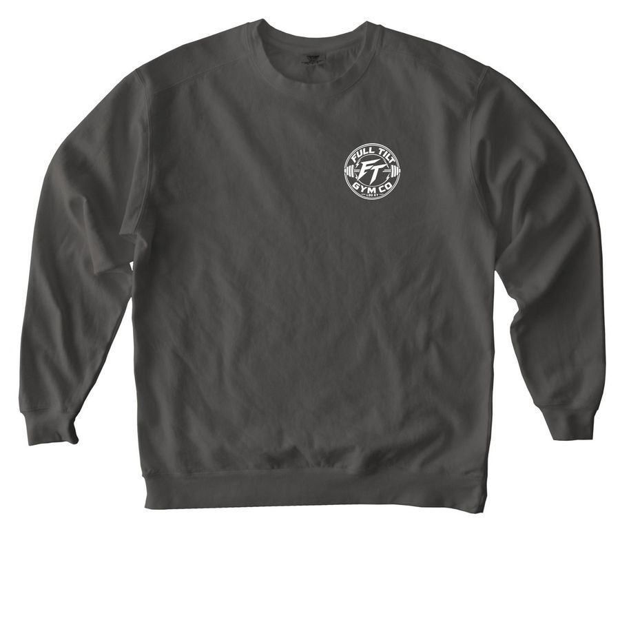 Full Tilt Barbell, a Pepper Comfort Colors Crewneck Sweatshirt