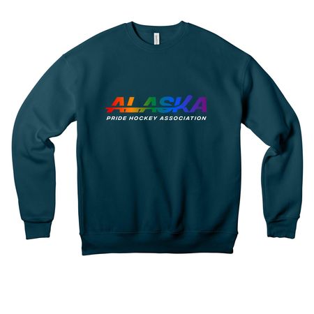 Alaska Pride Hockey, a Atlantic Premium Drop Shoulder Sweatshirt