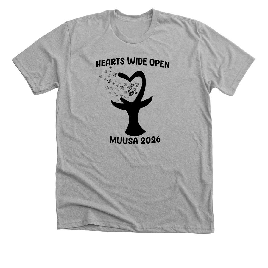 MUUSA 2026 @ Ripon, a Athletic Heather Premium Unisex Tee