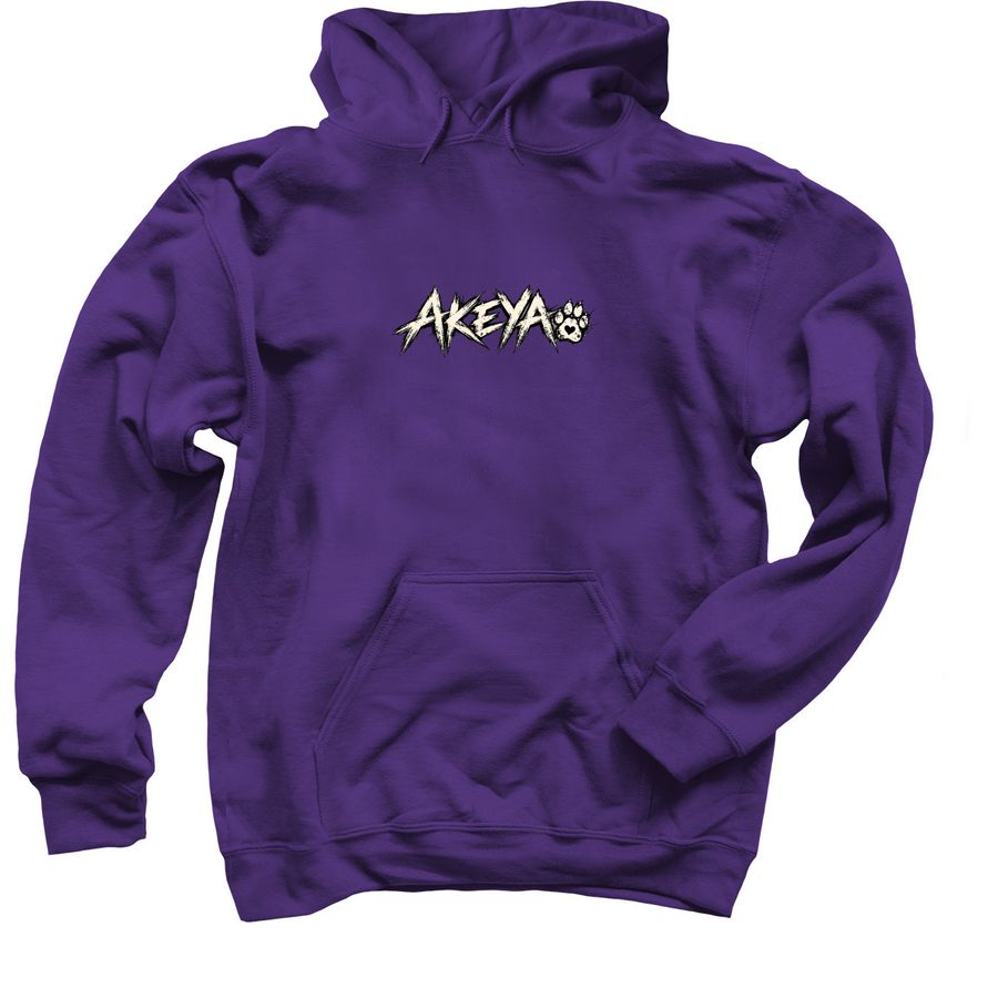 AKEYA'S MEMORIAL MERCH COLLECTION, a Purple Pullover Hoodie