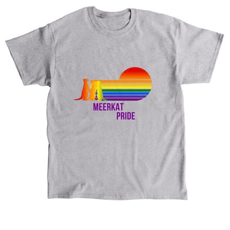 Meerkat Pride Shirt, a Sport Grey Classic Unisex Tee