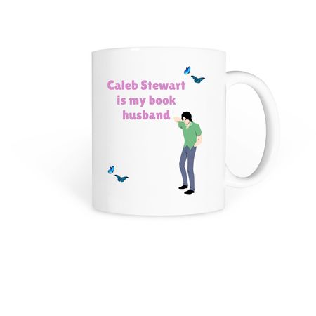 CALEB STEWART MUG, a White Coffee Mug