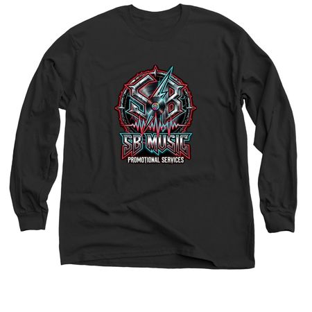 SB Music Promotional Services T-Shirts, a Black Classic Long Sleeve Tee