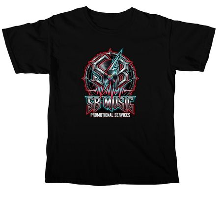 SB Music Promotional Services T-Shirts, a Black Comfort Colors Unisex Tee