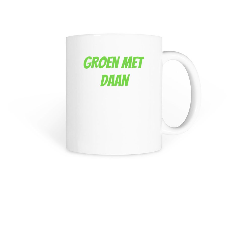 Groen met Daan, a White Coffee Mug