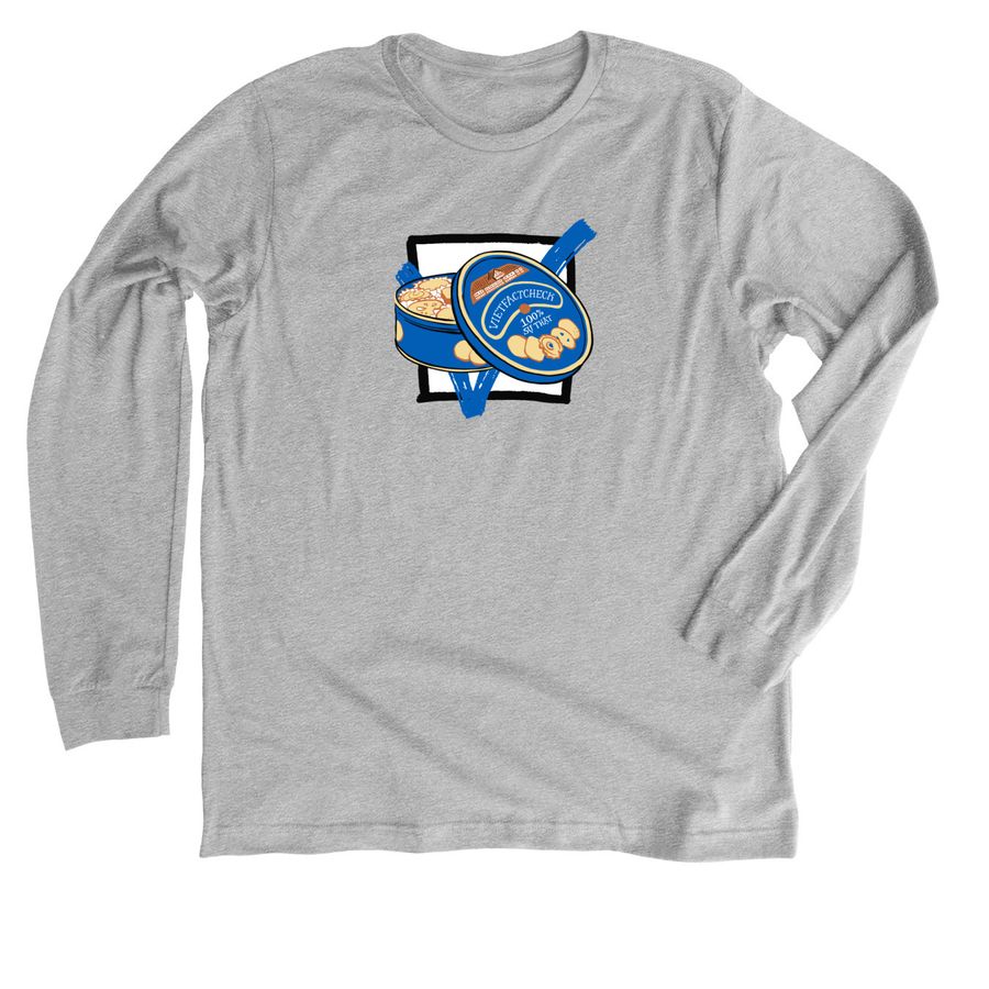 Viet Fact Check shirt, a Athletic Heather Premium Long Sleeve Tee