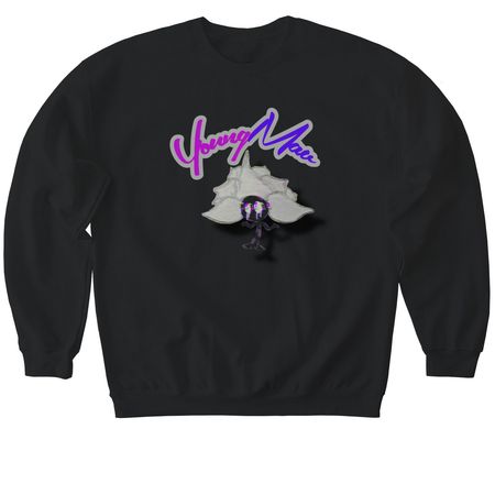 DETOXIFY&nbsp;, a Black Softstyle Crewneck Sweatshirt