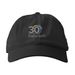 30 Years of Healthy Minds, a Black Printed Eco Baseball Cap