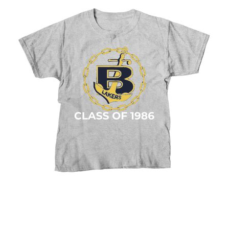 CLASS OF 1986, a Sport Grey Youth Unisex Tee