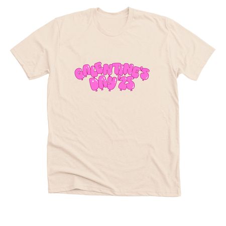Galentine's Meet Tee, a Heather Soft Cream Premium Unisex Tee
