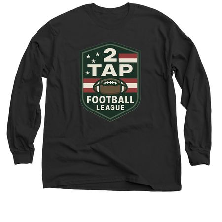 2 Tap League Merch!, a Black Classic Long Sleeve Tee