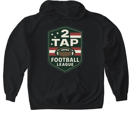 2 Tap League Merch!, a Black Gildan Softstyle Pullover Hoodie