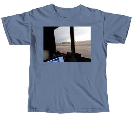amtrack, a Blue Jean Comfort Colors Unisex Tee