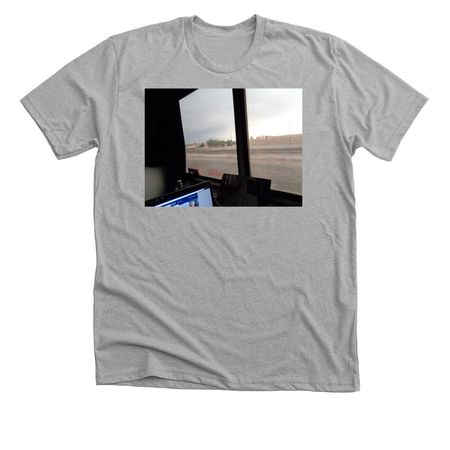 amtrack, a Athletic Heather Premium Unisex Tee
