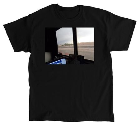 amtrack, a Black Classic Unisex Tee
