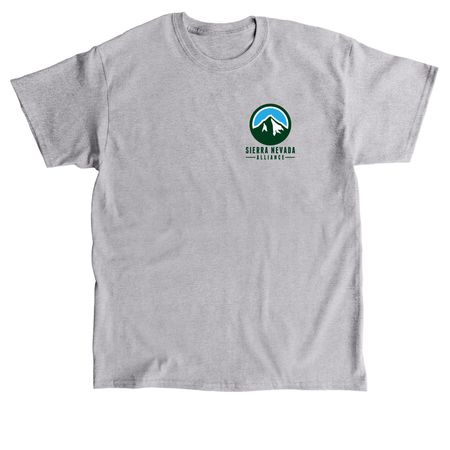 Snow Plant (Back of shirt) - SNA Apparel, a Sport Grey Classic Unisex Tee