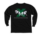 CDCTS Shirts, a Black Youth Long Sleeve Tee (back-view)