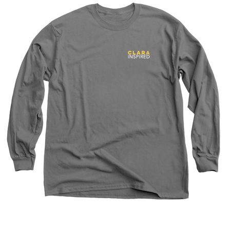 Clara Inspired + Move to Cure STXBP1, a Charcoal Classic Long Sleeve Tee