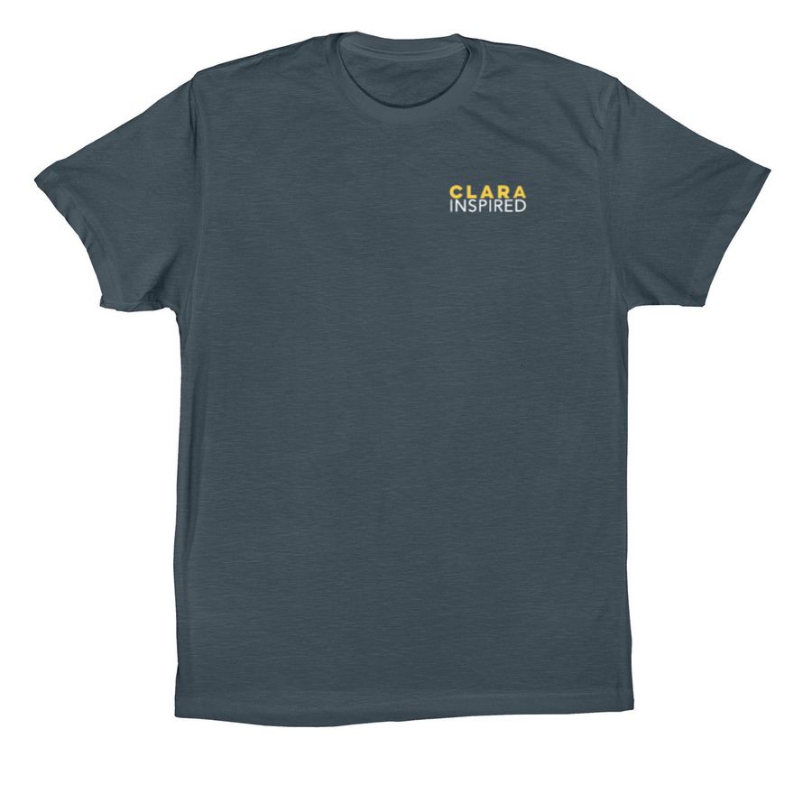 Clara Inspired + Move to Cure STXBP1, a Vintage Navy Premium Cotton Tee