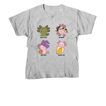 Halloween is Alotl Fun, a Sport Grey Youth Unisex Tee