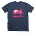 Lady Eagles Basketball, a Heather Navy Premium Unisex Tee
