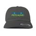 HPA! Hats, a Dark Gray Printed Classic Baseball Cap