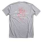 Guard Your Heart, a Athletic Heather Premium Unisex Tee (back-view)