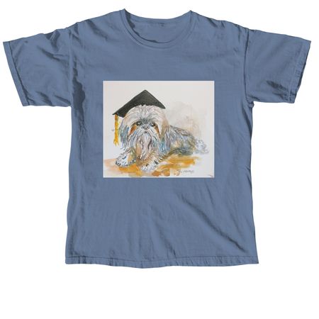 Graduation, a Blue Jean Comfort Colors Unisex Tee