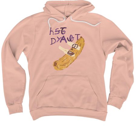 Nigada Agigohvi, a Peach Premium Pullover Hoodie