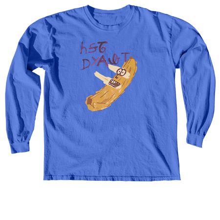 Nigada Agigohvi, a Flo Blue Comfort Colors Long Sleeve Tee