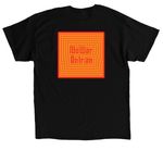 NO WAR ON IRAN - IRAN ZAMEEN, a Black Classic Unisex Tee (back-view)