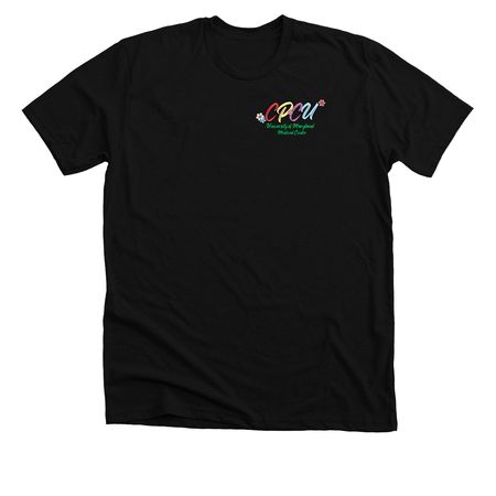 Healing Garden, a Solid Black Blend Premium Unisex Tee