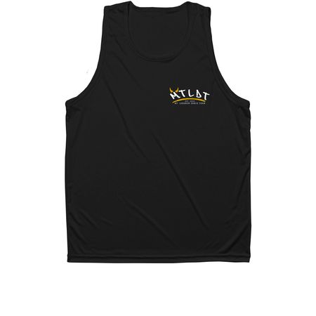 Performance Fabric Line, a Black Unisex Performance Tank