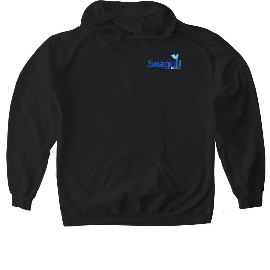 Donor Giveaway - Snuggly Sweater, a Black Gildan Softstyle Pullover Hoodie