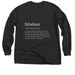 Bilalian, a Black Classic Long Sleeve Tee